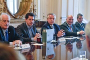 Alberto Fernández y Massa participaron de una reunión de gabinete con eje en la agenda económica