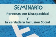 El sábado se desarrollará Seminario sobre Discapacidad e Inclusión social