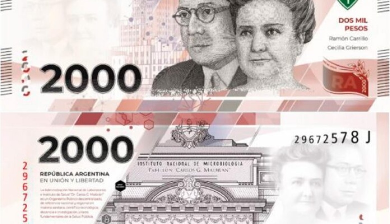 Comienzan a circular los billetes de $2000: cómo saber si son falsos