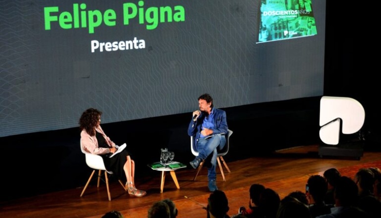 Felipe Pigna presentó en Mar del Plata un documental y un libro por los 200 años del Banco Provincia