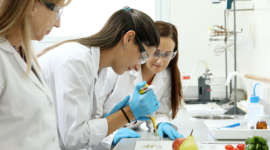 Investigadoras de la UNLP desarrollaron un gel para detectar plaguicidas en cáscaras de frutas